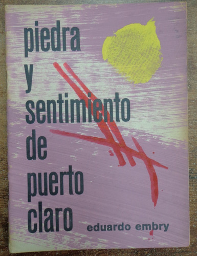 Eduardo Embry Piedra Sentimiento Puerto 1966 Dedicado