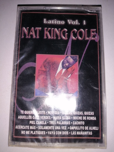 Nat King Cole - Latino Vol.1 Cassette Nac Sellado Mdisk