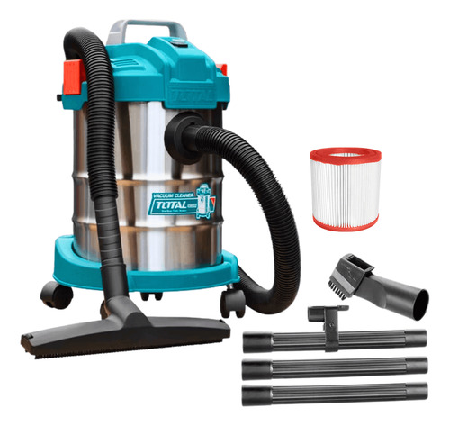 Aspiradora 12 Litros 800w Para Polvo Y Agua Tvc14122 Total