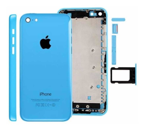 Carcasas Tapas Traseras Para iPhone 5c Con Botones Y Bandeja