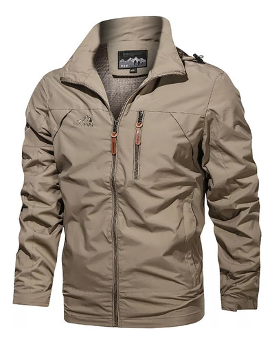 Chaqueta Impermeable Y Resistente Al Viento Para Hombre Moda