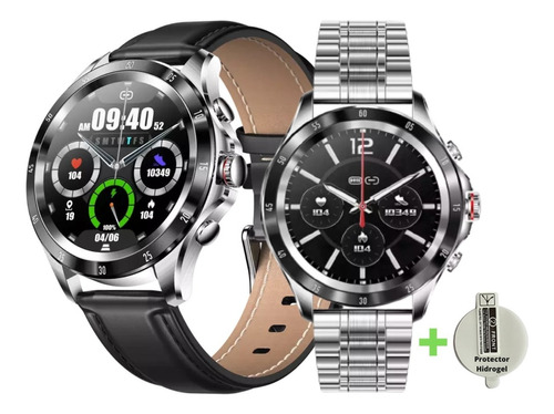 Imagen 1 de 10 de Reloj Smartwatch Nx1 Mujer Hombre Llamadas P/ Android iPhone