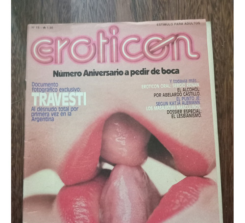 Revista Eroticon 15 Sergio Renan Katja Alemann Lesbianismo 