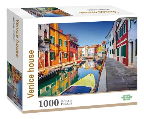 Puzzle Rompecabezas Venice House 1000 Piezas