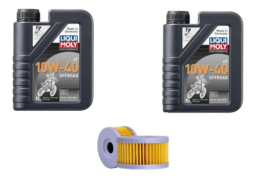 Kit Mantencion Suzuki Dr 250/350/400 -2lt Liquimoly+filtro