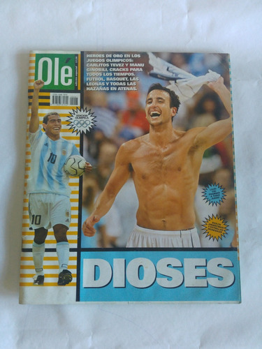 Revista Ole Edicion Especial Juegos Olimpicos 2004 Dioses 