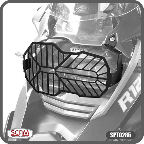 Protector Optica Acero Carbono Bmw R1200 Gs 2013+#04 Mk Moto