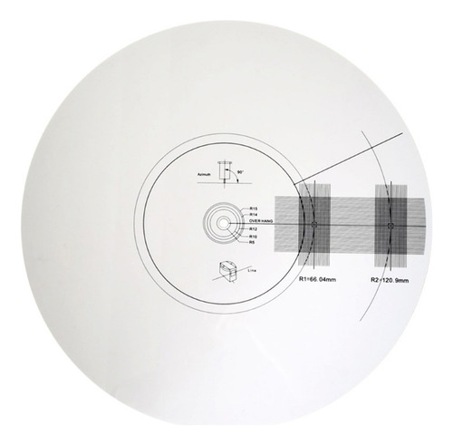 Placa Antideslizante Para Pastillas De Vinilo Lp, Calibre 3