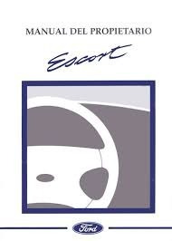 Manual Propietario Ford Escort 1998 Original