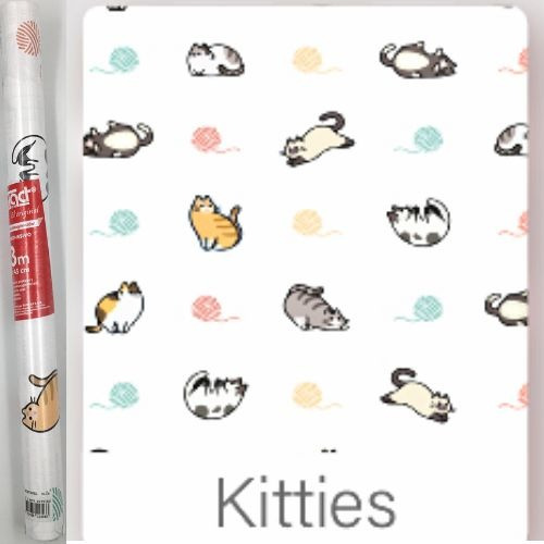 Papel Tapiz O Vinilo Infantil Kitties 3 Mts