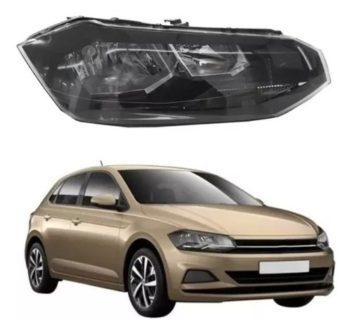 Optica Vw Polo 2017 2018 2019 2020 Vira Negra