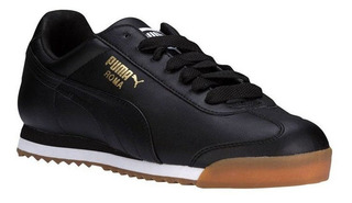 puma roma negro con dorado
