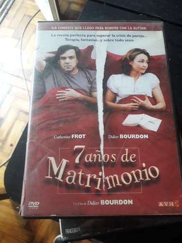 7 Años De Matrimonio Catherine Frot Didier Bourdon Dvd Origi