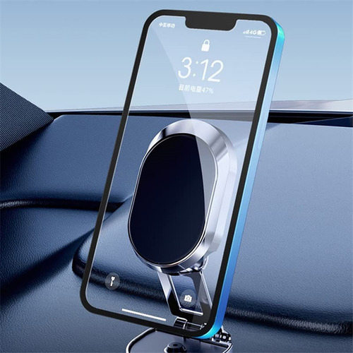 Suporte De Telefone Magnético Dobrável Para Carro Air Vent M