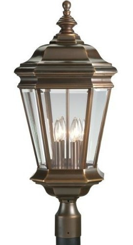 Progress Lighting P5474-108 - Farol (4 Luces, Bronce Aceitad