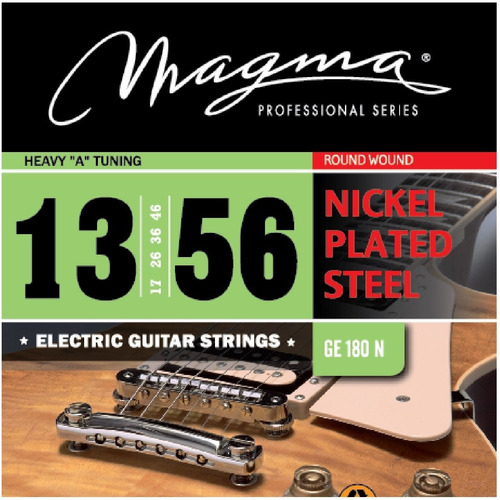 Encordado Guitarra Eléctrica Magma Cuerdas Nickel 013 - 056