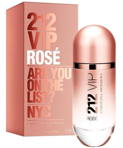 Loción Perfume 212 Vip Rose 80ml - mL a $4988