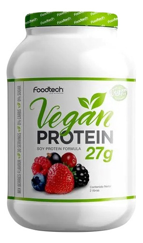 Vegan Protein - Foodtech Sabor Vainilla 2lbs