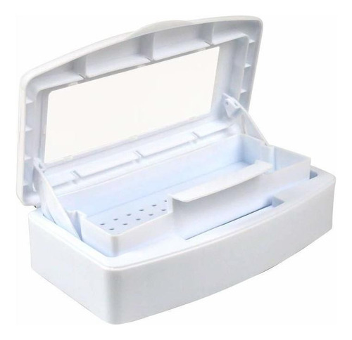 Caja De Limpieza De Herramientas De Uñas Contenedor De Limpi