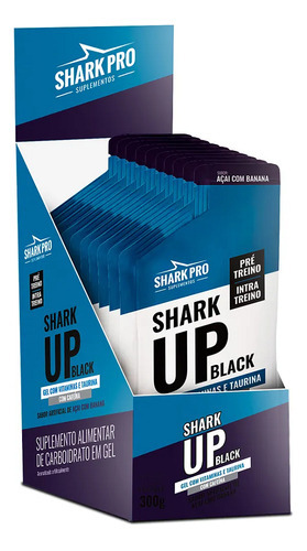 Shark Up Açai Com Banana C/10 Sachês - Shark Pro Sabor Without flavor