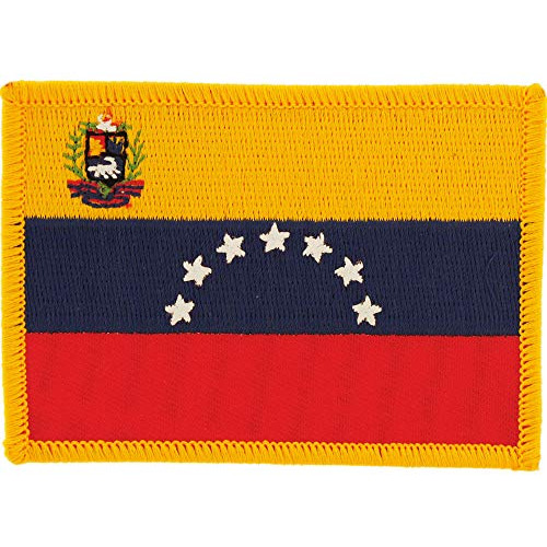 Parche Bordado De Bandera De Venezuela 2.53.5 