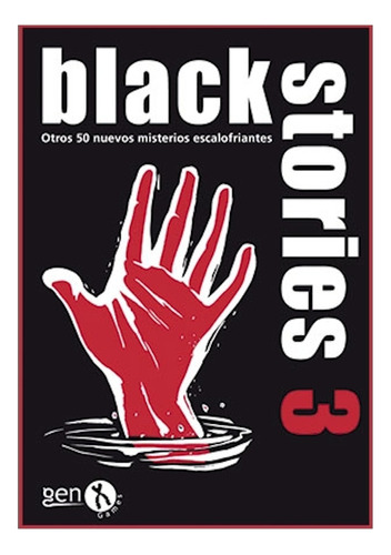 Black Stories 3 - Juego De Cartas Party Game