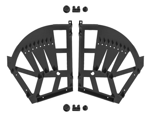 2 Piezas Bisagras Para Zapatero, Negro 3 Capas Gruesas. ,