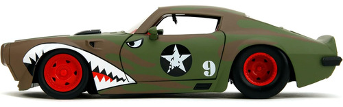 Bigtime Muscle 1:24 1972 Pontiac Firebird Die-cast Car, T...