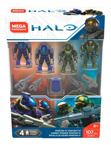 Set De Construcción Mega Construx Halo Spartans Vs.