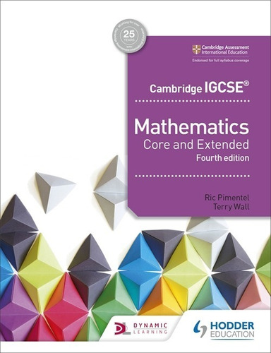 Cambridge Igcse Mathematics - Core And Extended - 4th Ed