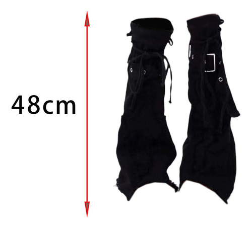 Zt Calentadores De Piernas Calcetines Largos Para Botas
