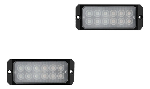 Led Estroboflash Flor 2 Pieces For Auto Remolque Coch