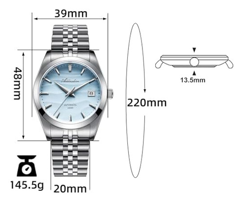 Addiesdive Relojes Automáticos Para Hombre Nh35a Movimiento