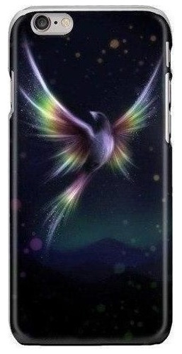 Funda Celular Ave Universo Colores Noche Cielo Estrellado