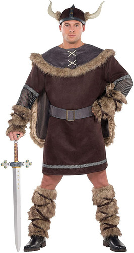 Disfraz De Halloween Viking Warrior Para Hombre, Talla ...