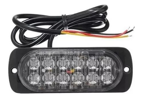 Foco Neblinero Estroboscópico 12-24v Destellante 12 Led - I