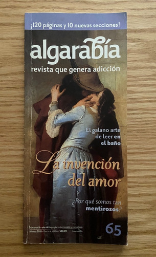 Algarabía, La Invención Del Amor, Revista