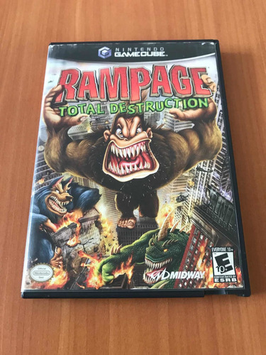 Rampage, Juego De Game Cube. 