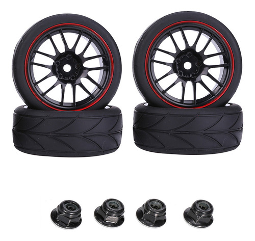 Llantas Control Car Buggy Tires Para Modelo 1/10 Rc Crawler