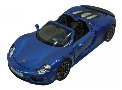 Auto De Colección Porsche 918 Spyder Escala 1:24 Msz C/ Luz