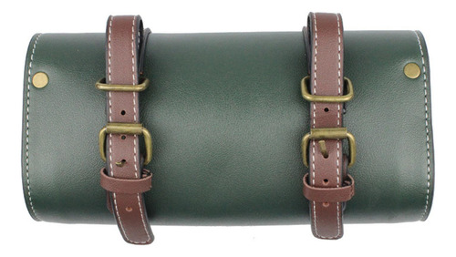 Bolsa De Horquilla Para Motocicleta, Bolsa Enrollable Verde