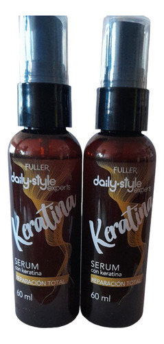 Keratina En Serum Para Cabello Reparacion Total Fuller Pack