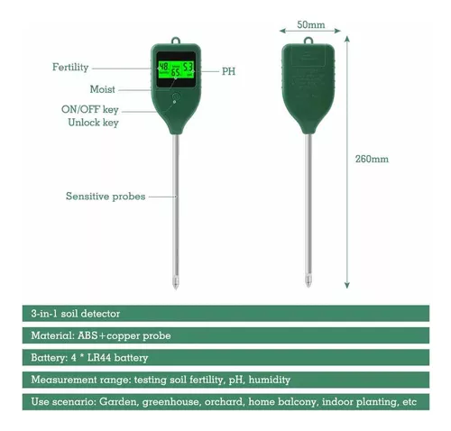 Medidor de pH del suelo Lawnful – BIG Garden Ecuador