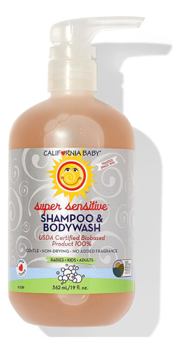 California Baby Gel De Baño Y Champú Súper Sensible | Pa.