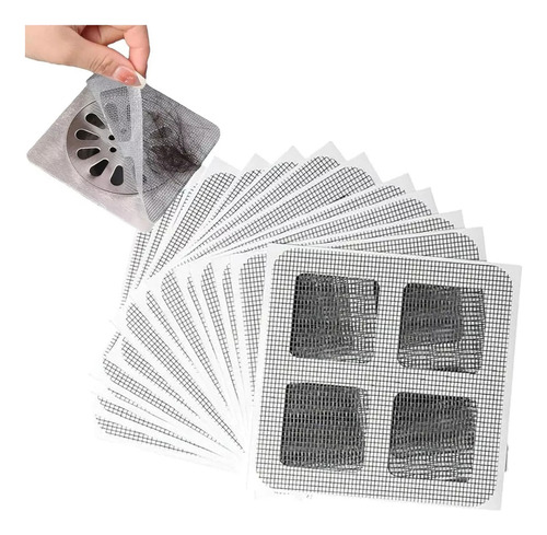 100 Pcs Filtros Desechables, Colector De Pelos,baño Y Cocina