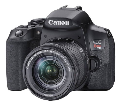 Imagen 2 de 10 de Camara Canon Eos Rebel Kit T8i 18-55mm Is Stm Dslr Wifi Bt