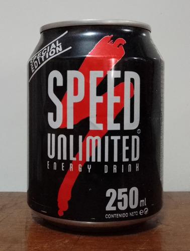 Lata Speed 250ml Argentina Vacía