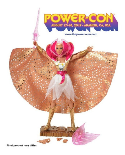 Imagem 2 de 6 de She-ra Starburst Princesses Of Power 2019 Comic Con Boneca