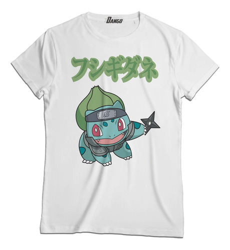 Playera Bulbasaur Ninja Konoha Naruto Pok076