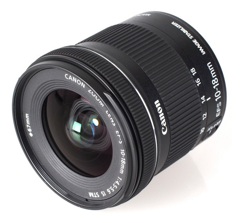Lente Canon 10-18mm F4.4-5.6 Is Stm